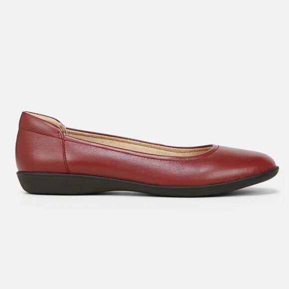 Naturalizer Flexy Flat Red Size 9 - Picture 1 of 8